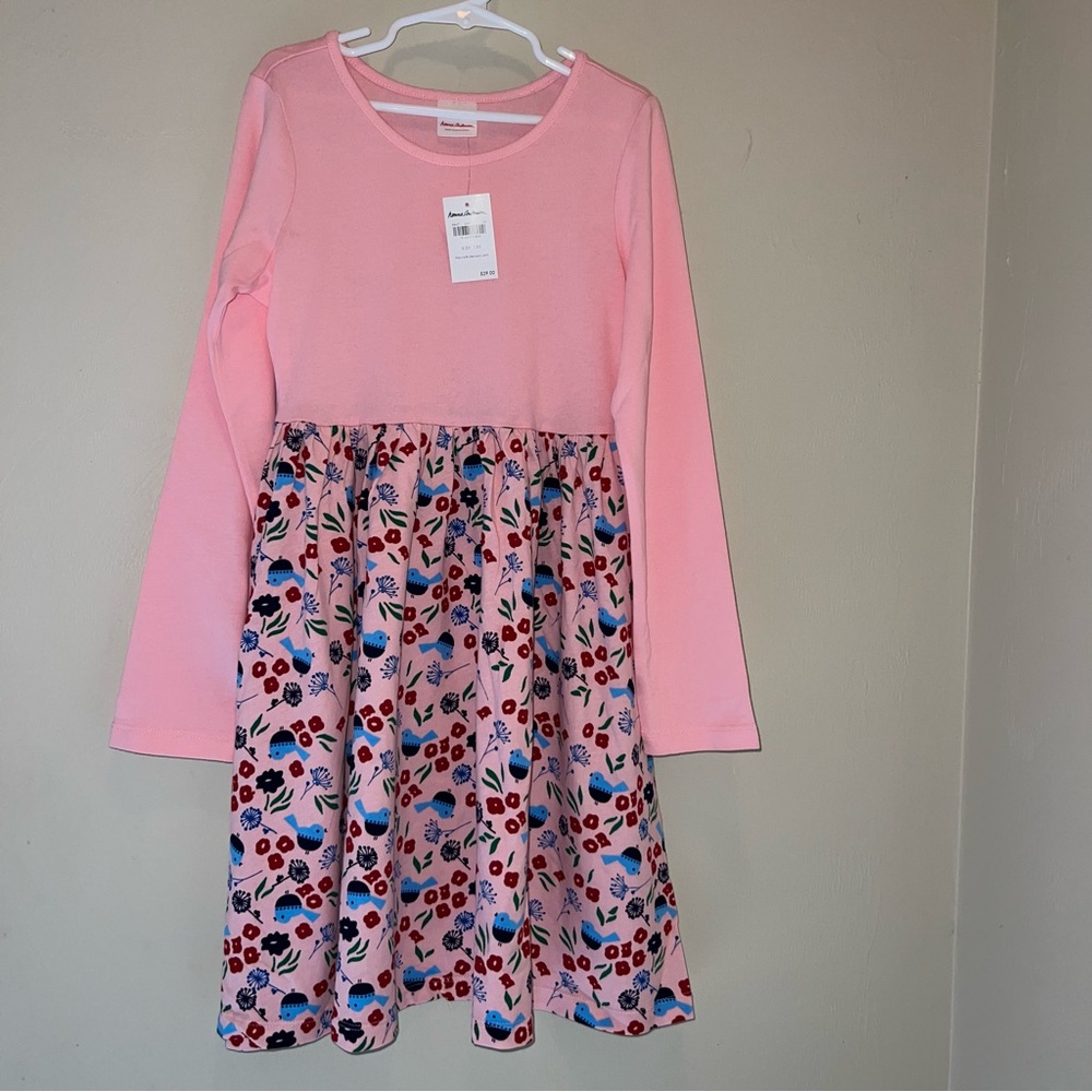NWT Hanna Andersson Pink Floral Printed Dress